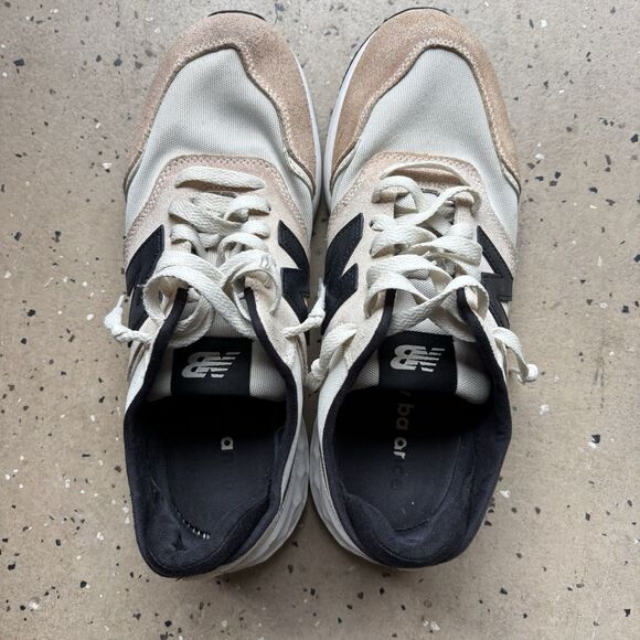 New Balance Womens Shoes Size 10 X-70 Cheetah Print Turtle Dove Black Cream - Picture 3 of 8